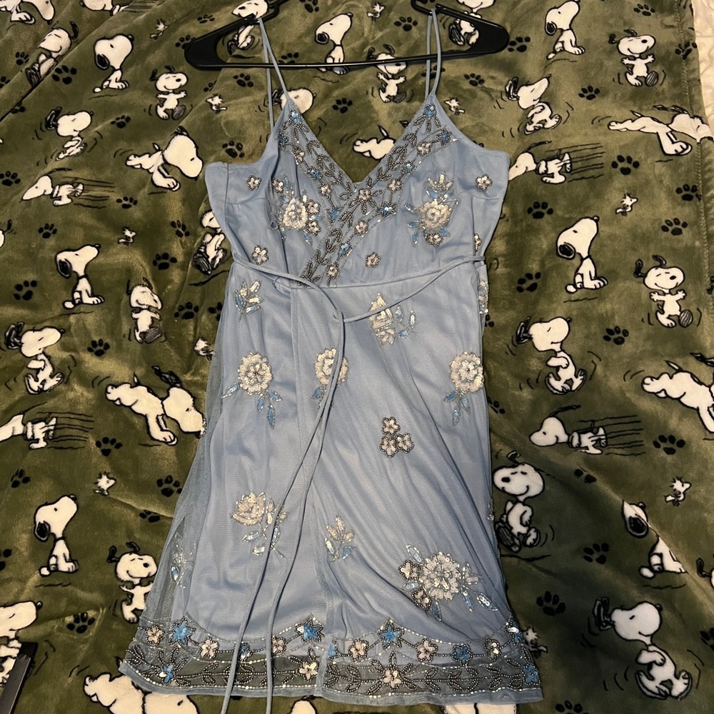 Beautiful blue fancy dress!